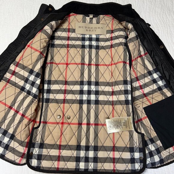 Burberry Brit Men's Rosston Diamond Quilted / Suede Vest - Picture 14 of 14